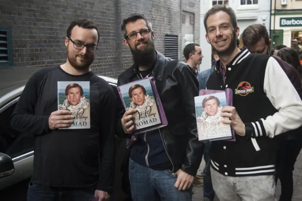 Alan Partridge book signing