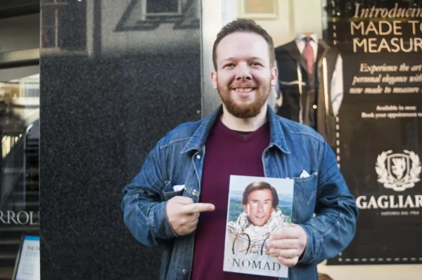 Alan Partridge book signing