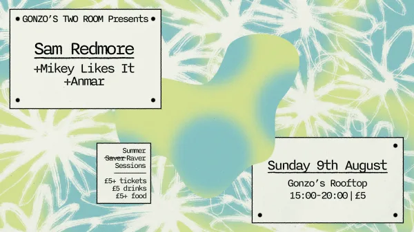 Rooftop Sunday Sessions w Sam Redmore