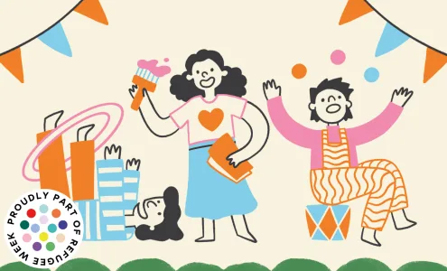Be Brave, Be Curious, Be Creative! Refugee Week Family Day!