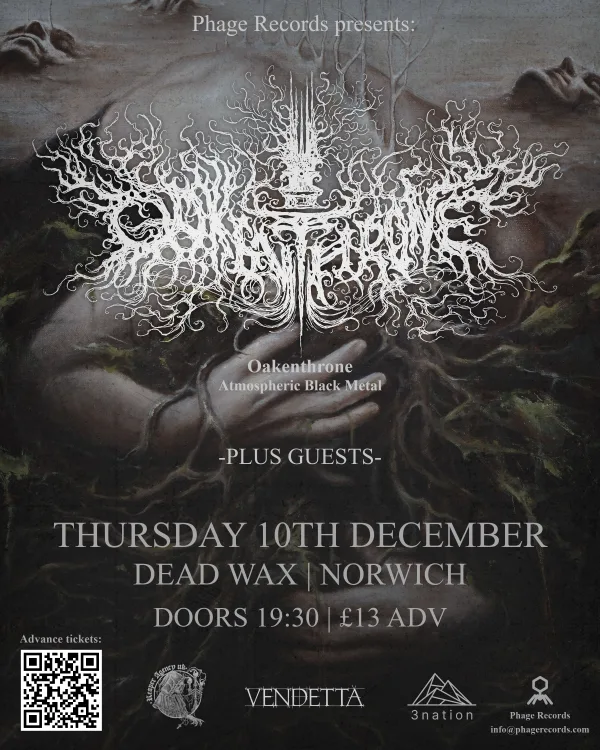 Phage Records & Reaper Agency present: OAKENTHRONE