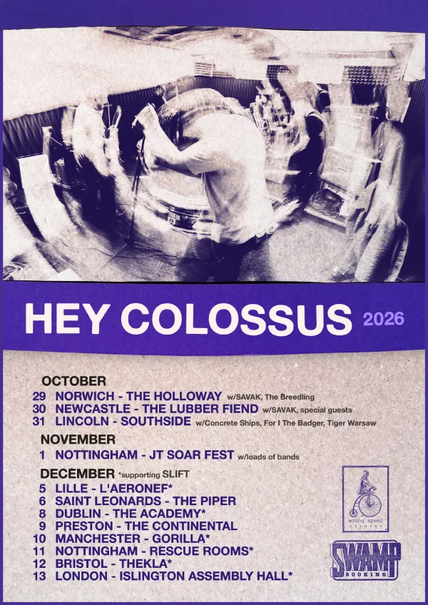 Hey Colossus + Savak + The Breedling