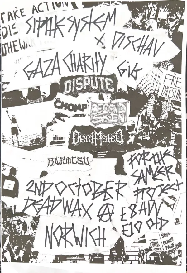 HXC GAZA CHARITY GIG