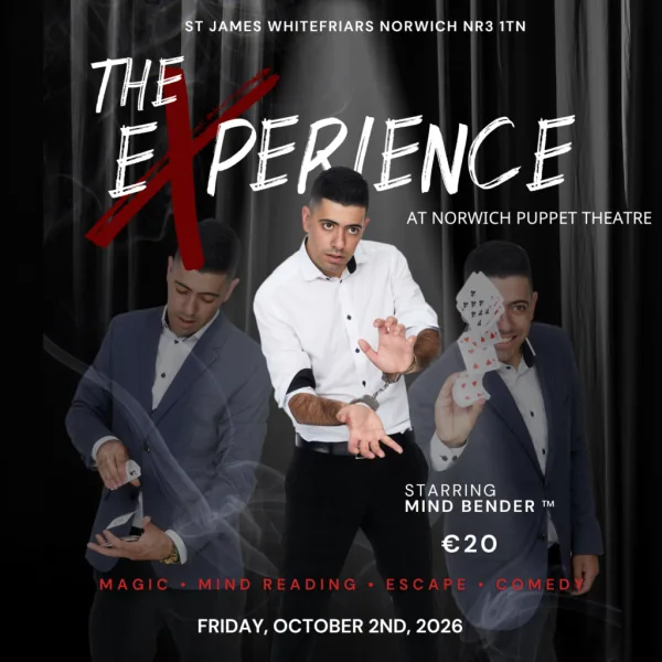 Mind Bender presents - The Experience - Magic, Mind Reading, Escape, Comedy