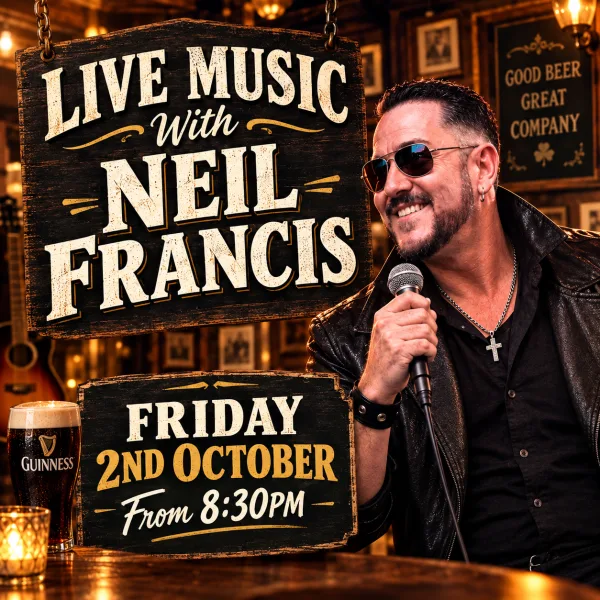 Live Music – Neil Francis