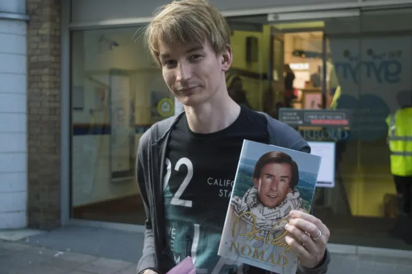 Alan Partridge book signing