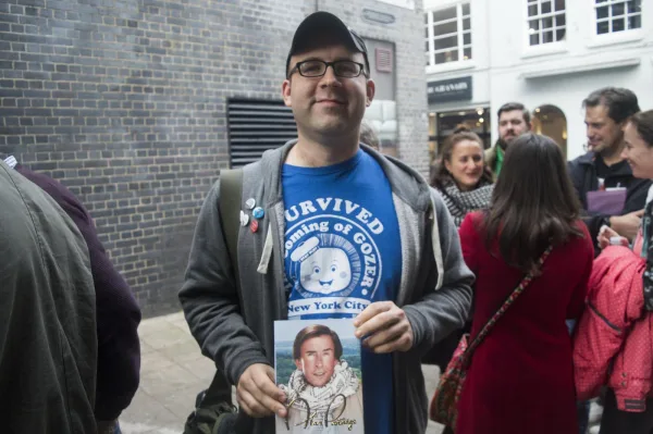 Alan Partridge book signing