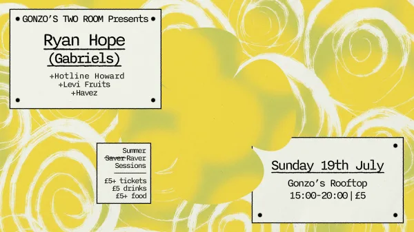 Rooftop Sunday Sessions w Ryan Hope (Gabriels)