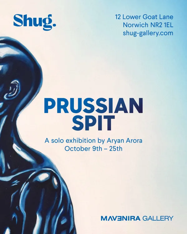 Prussian Spit - A UK Debut Solo Exhibition by Aryan Arora