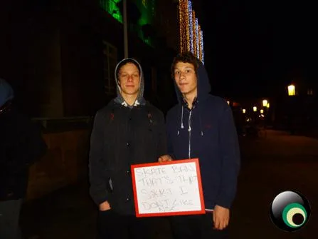 Demo against Norwich Skateboarding ban