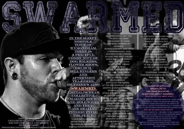 Interview with Local Band - Swarmed