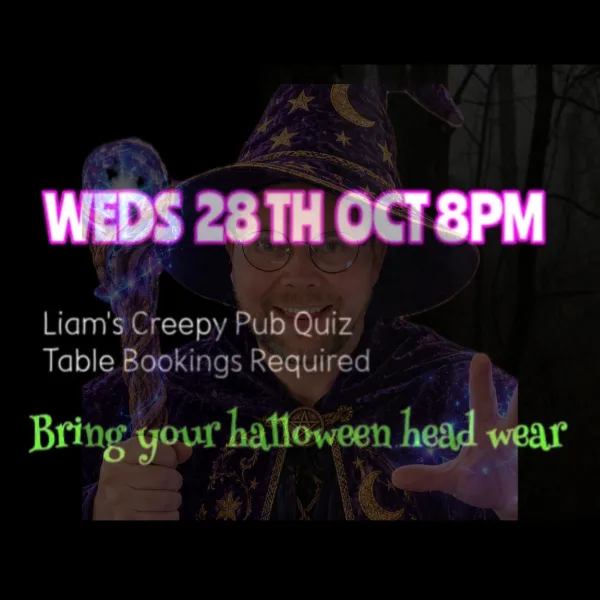 Liams Halloween Creepy Pub Quiz