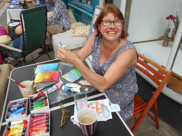 Open Evening At Norwich Art Shop