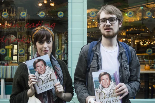 Alan Partridge book signing