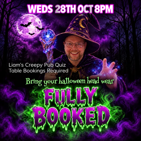 Liams Halloween Creepy Pub Quiz