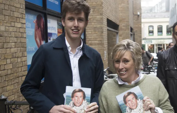 Alan Partridge book signing