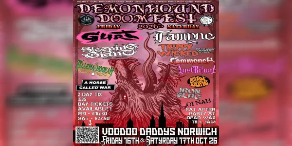 Demonhound Doomfest: Gurt + Sleeping Giant,  Famyne + more!
