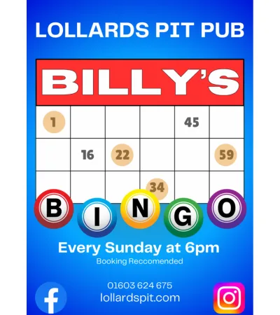 Billy’s Bingo