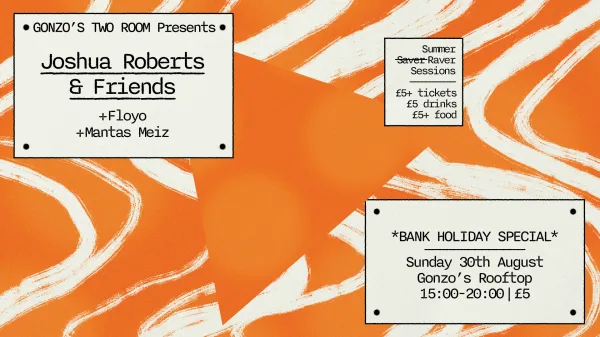 Rooftop Sunday Sessions w Joshua Roberts & Friends
