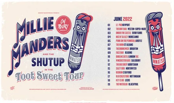 MILLIE MANDERS AND THE SHUTUP – SWEET MELODY