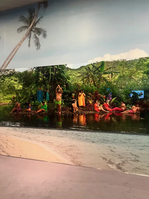 Yuki Kihara, Fonofono o le Nuanua, Patches of the Rainbow (after Gauguin), 2020  Picture courtesy of SCVA 