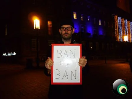 Demo against Norwich Skateboarding ban