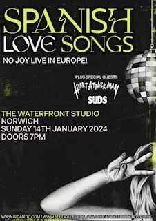 SPANISH LOVE SONGS, HEART ATTACK MAN & SUDS