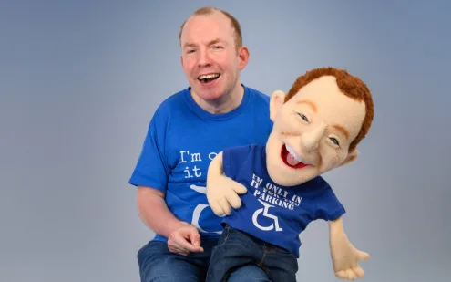 Lost Voice Guy: The Cerebral Palsy Puppet