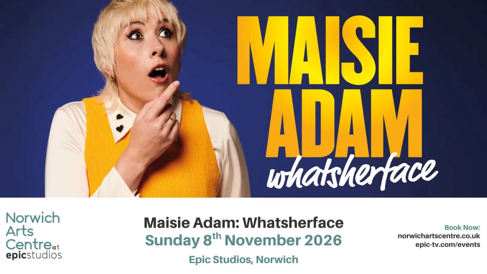 Maisie Adam: Whatsherface | SOLD OUT