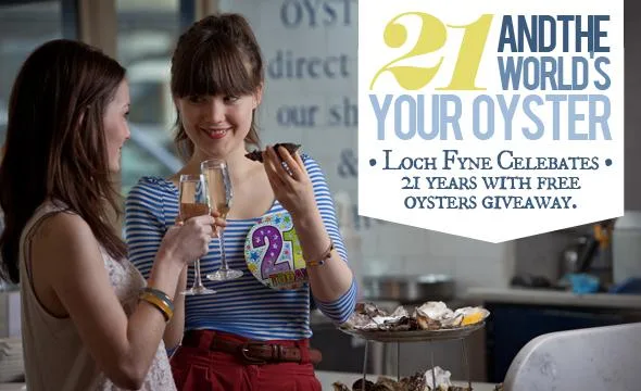21 and the World's Your Oyster.