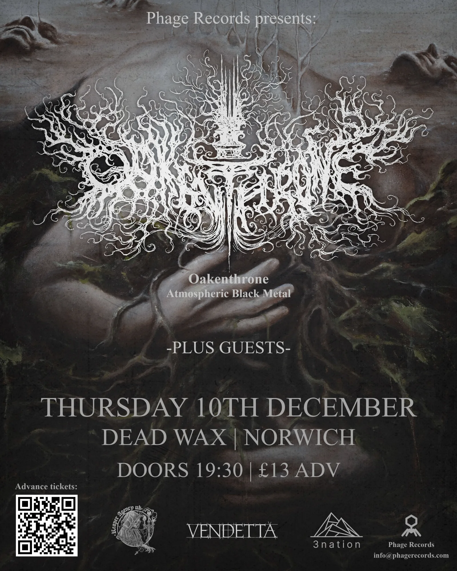 Phage Records & Reaper Agency present: OAKENTHRONE