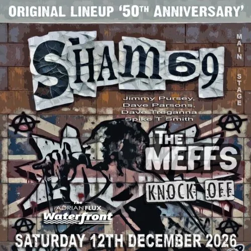 Sham 69 ‘50th Anniversary’