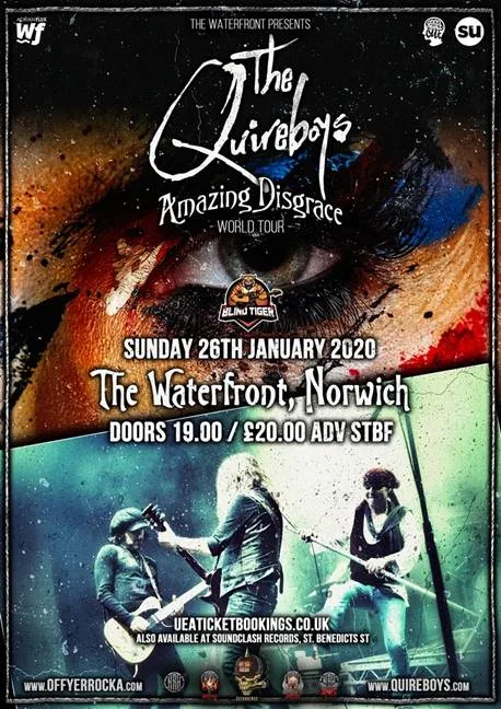 THE QUIREBOYS & BLIND TIGER