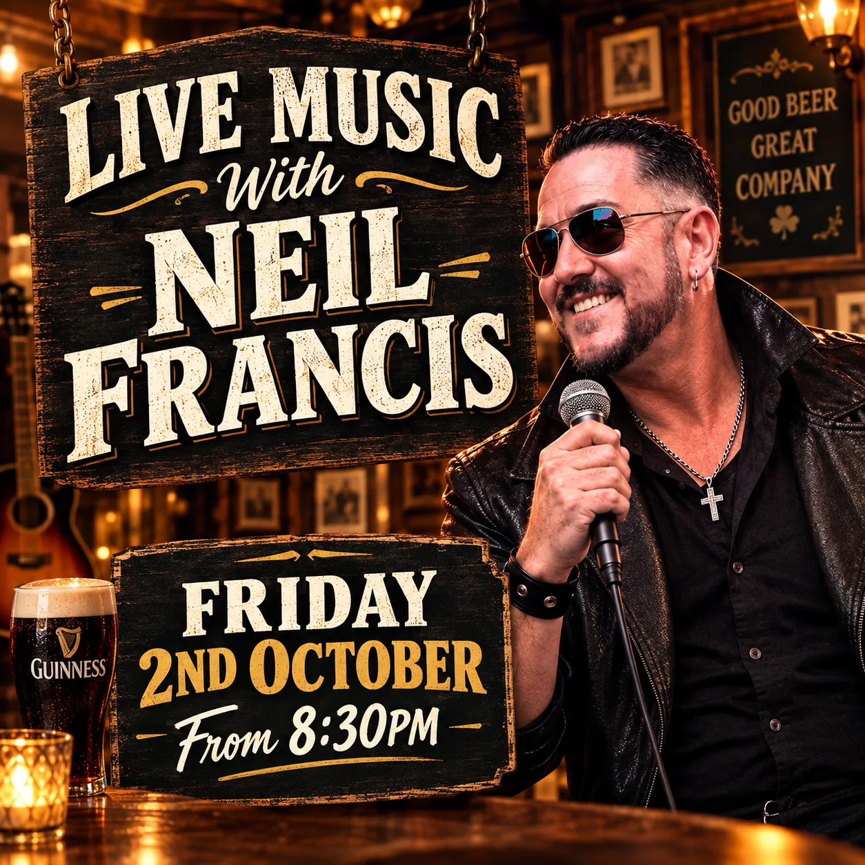 Live Music – Neil Francis
