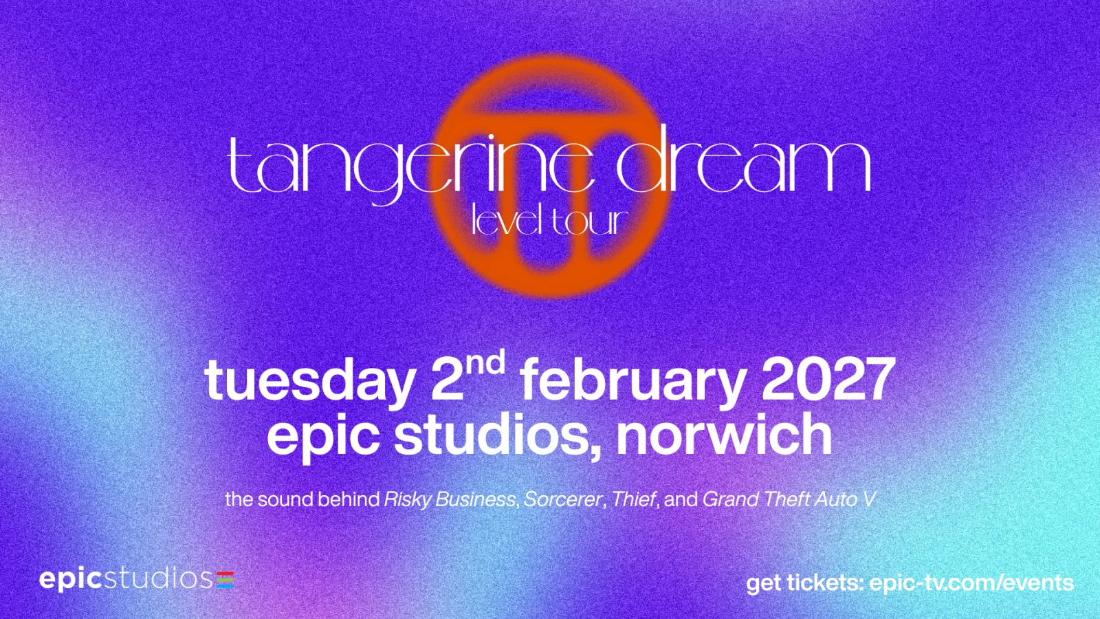 Tangerine Dream: "Level" Tour 2027