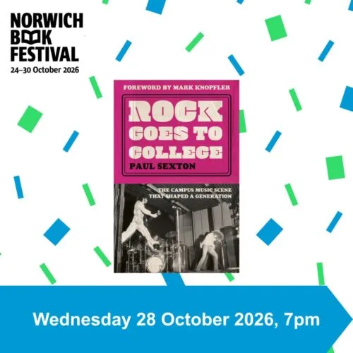Norwich Book Festival: Paul Sexton