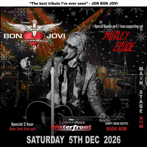 The Bon Jovi Experience + Mötley Crüe tribute ‘Motley Crude’