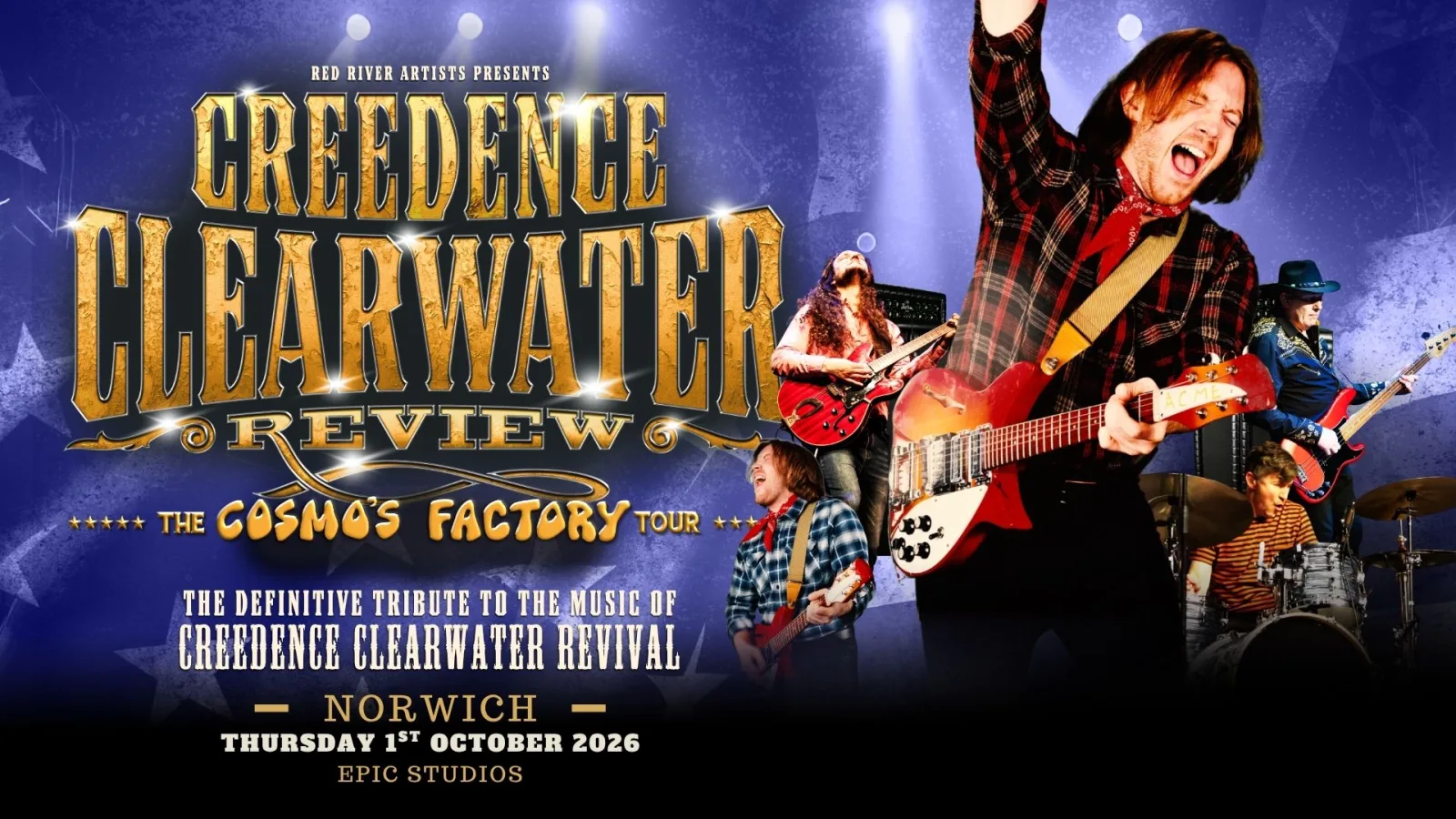 Creedence Clearwater Review - Cosmo's Factory Tour