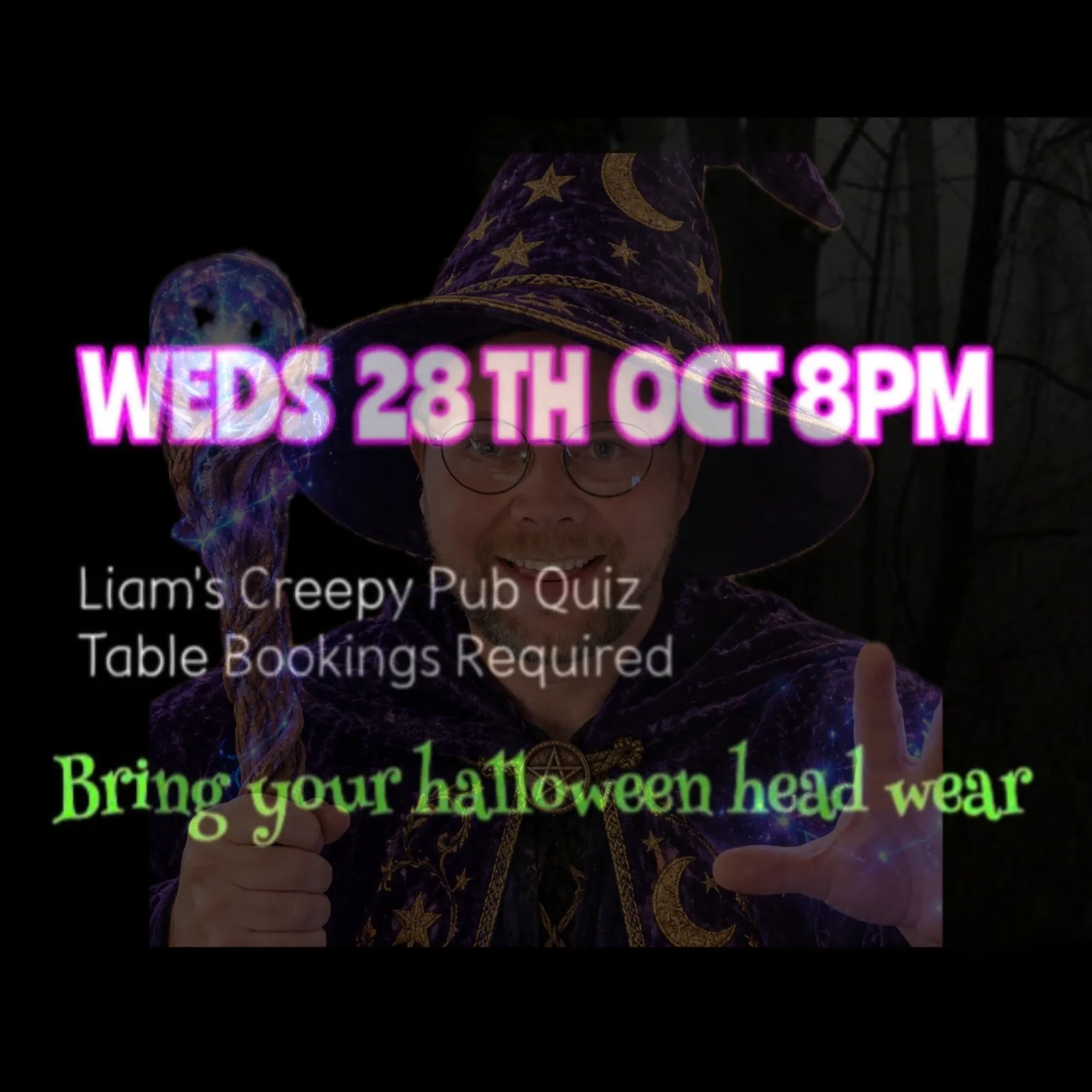 Liams Halloween Creepy Pub Quiz