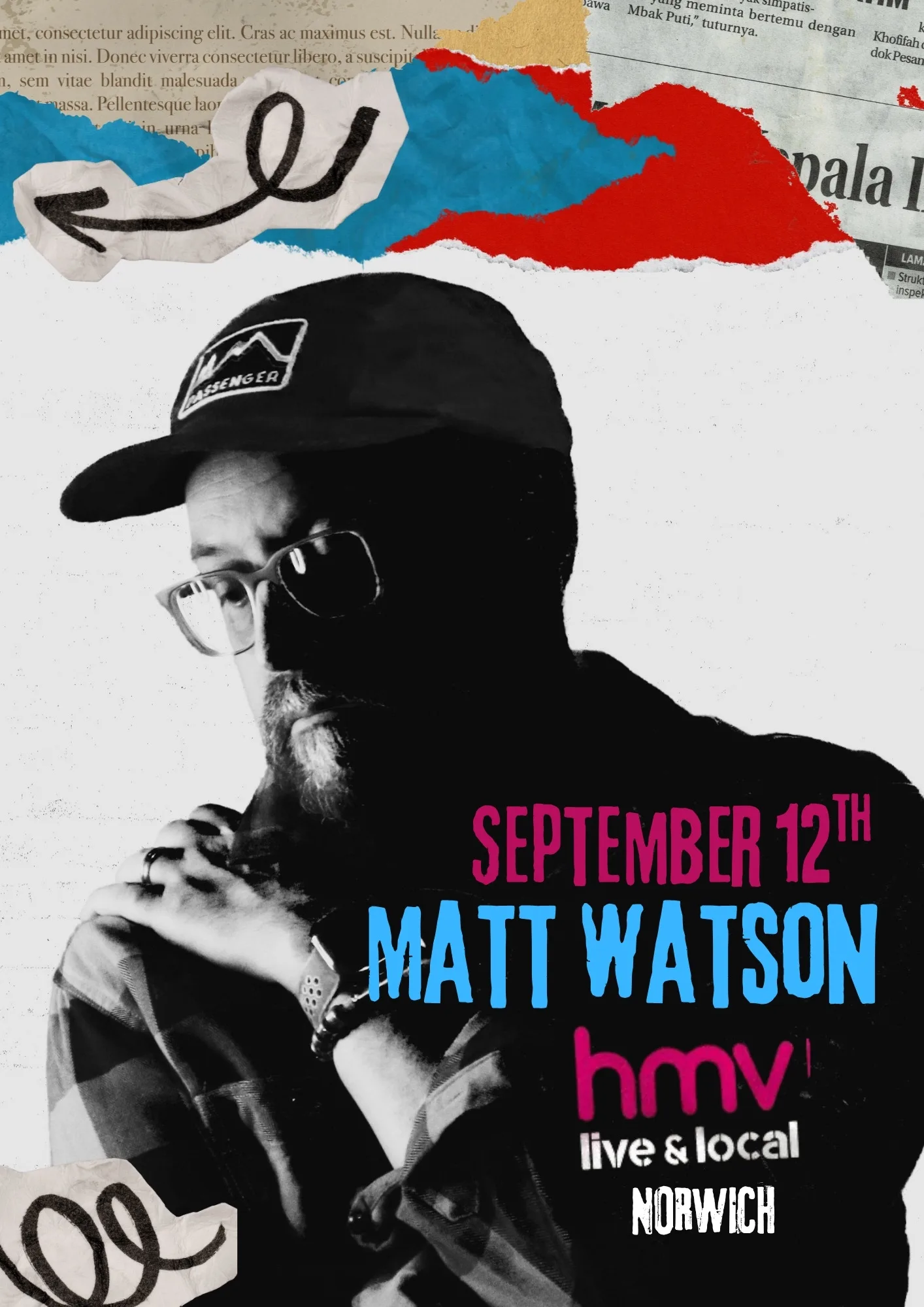 hmv live and local X Rebel Arts presents Matt Watson