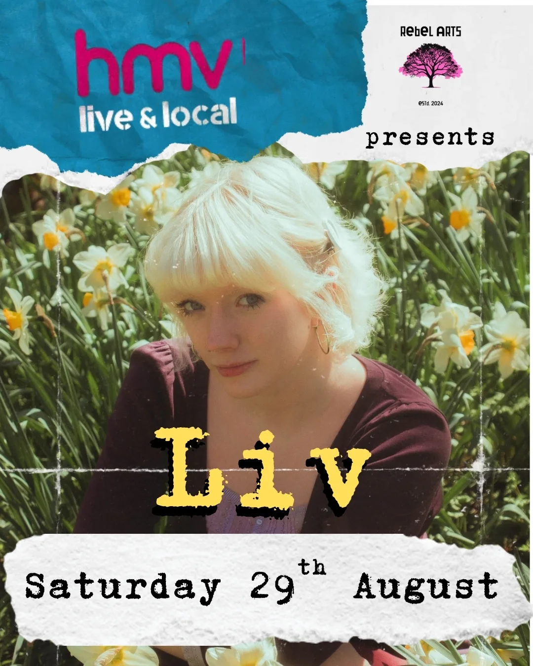hmv live & local x Rebel Arts presents LIV