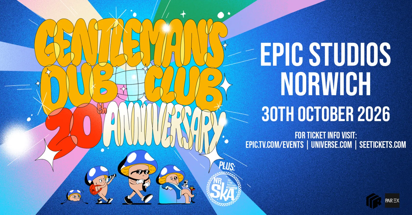 Gentleman's Dub Club - 20th Anniversary Tour