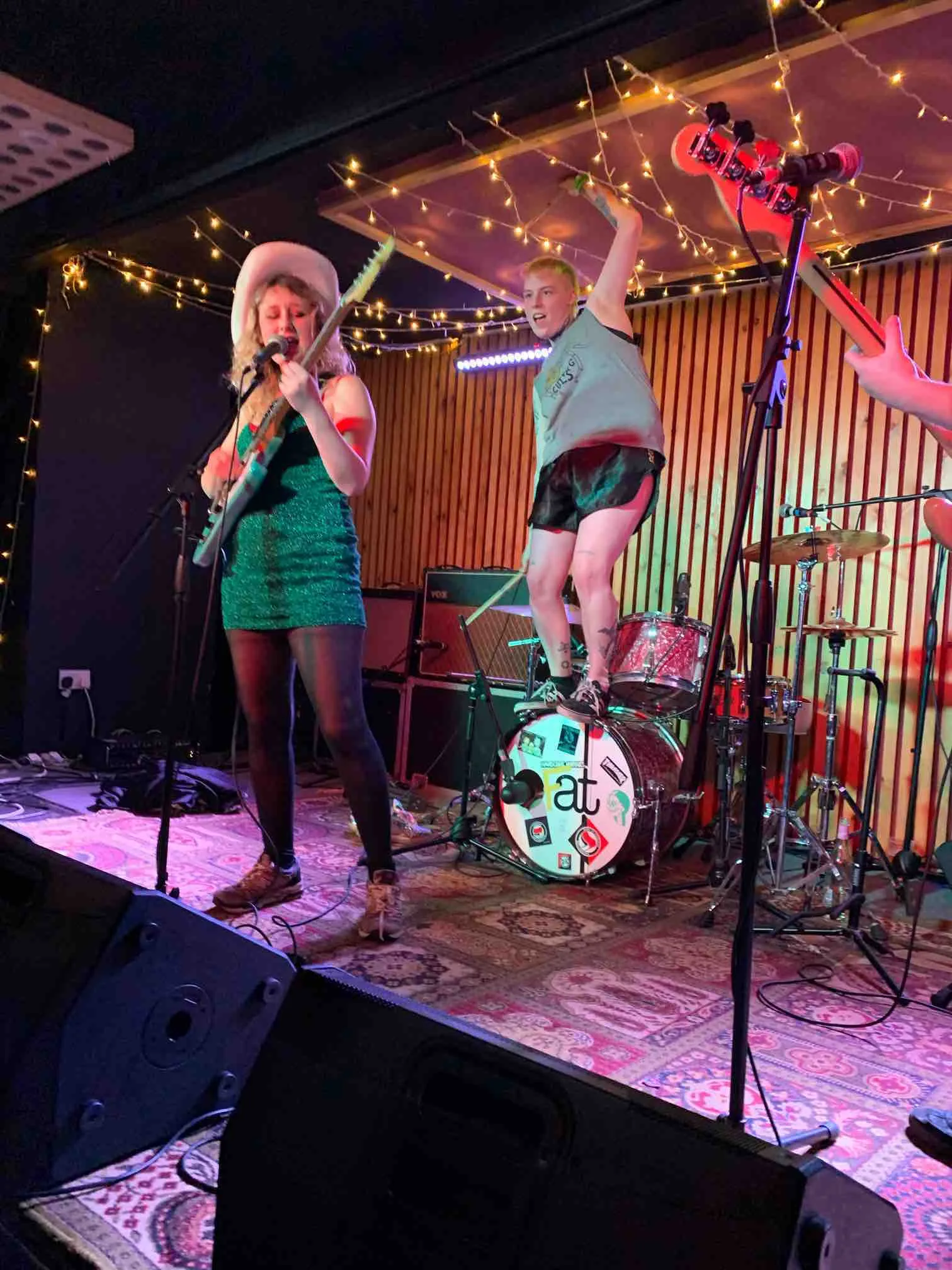 GLITTER SHOP, LAMBRINI GIRLS, BUG TEETH, BLUE SUNDAY & FUZE