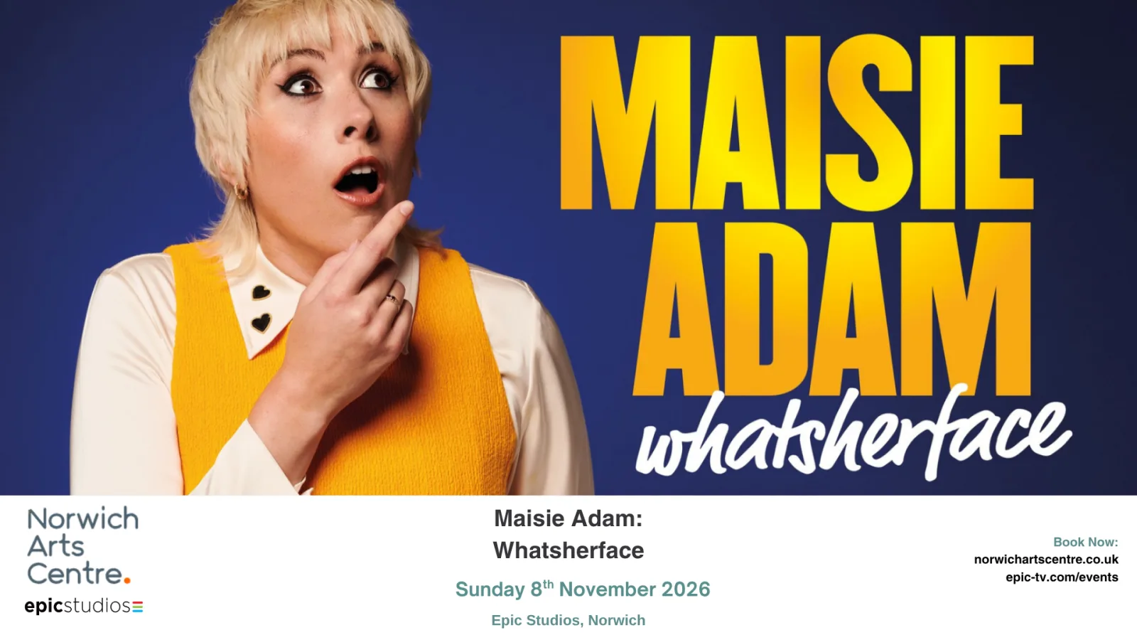 Maisie Adam: Whatsherface | SOLD OUT