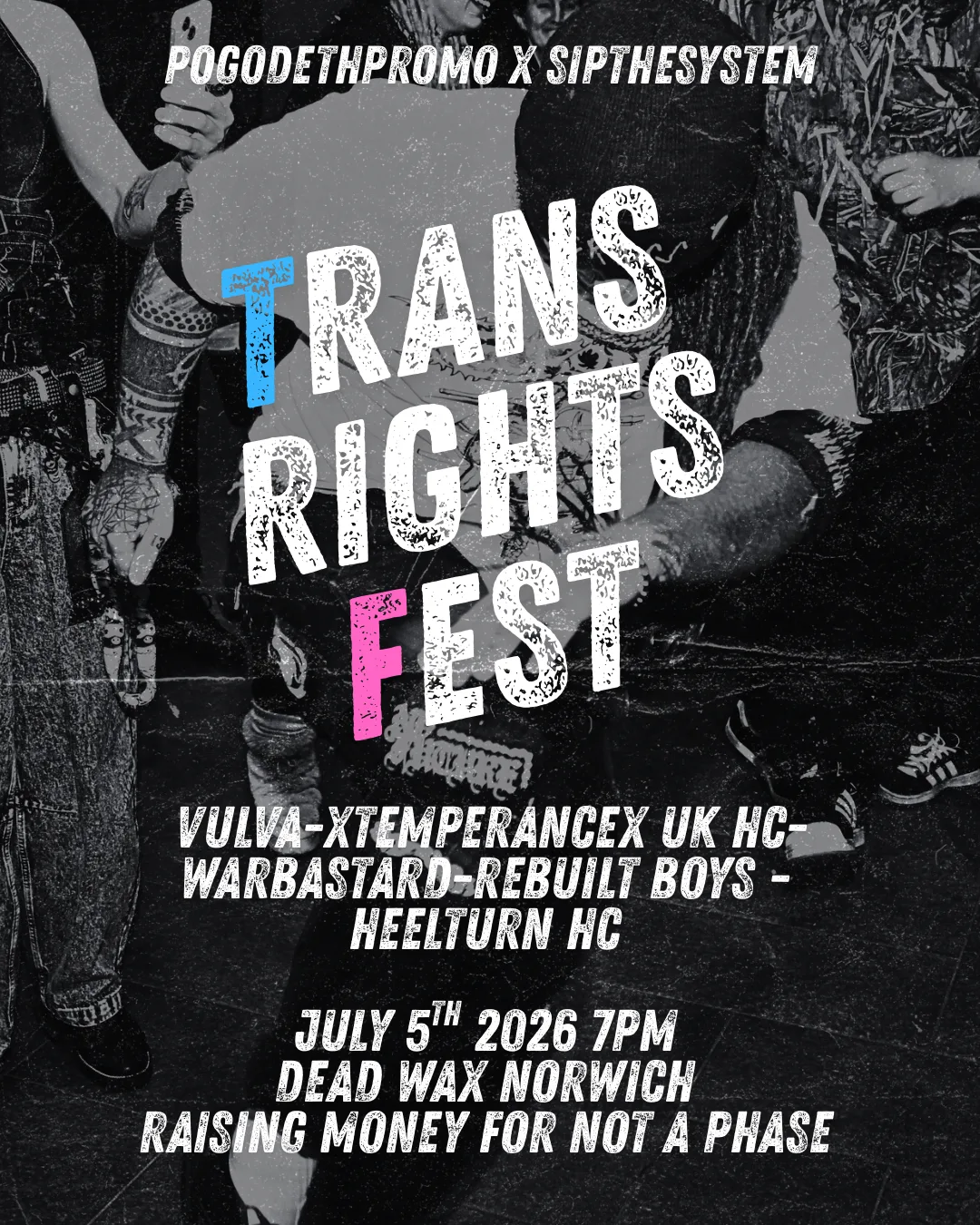 POGODETHPROMO X SIPTHESYSTEM PRESent: TRANS RIGHTS FEST