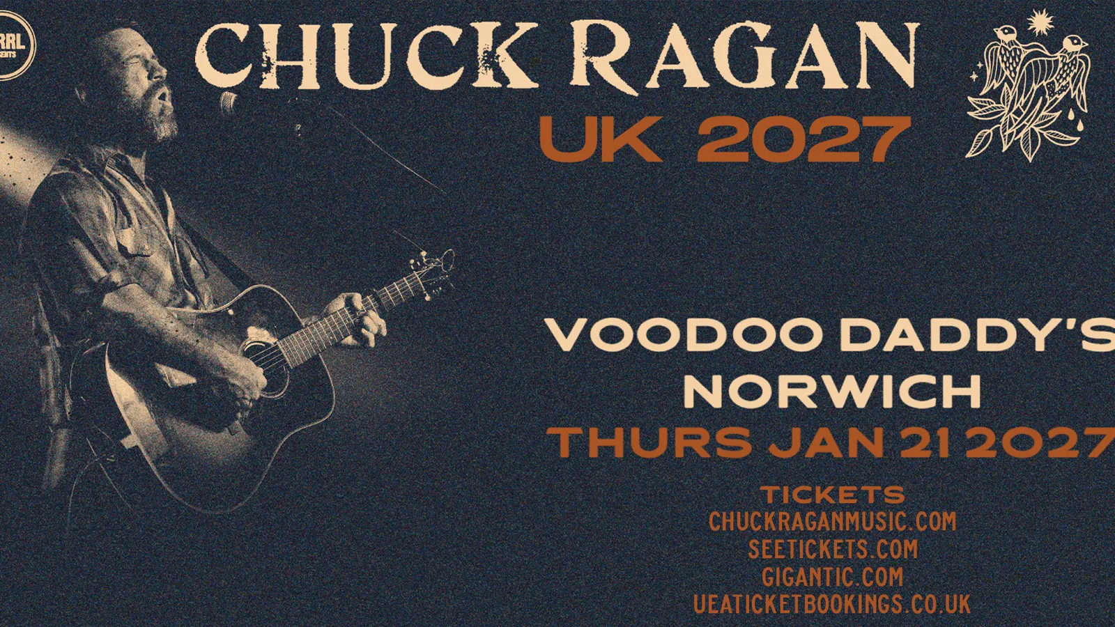 PERRL Presents: CHUCK RAGAN Plus Special Guests