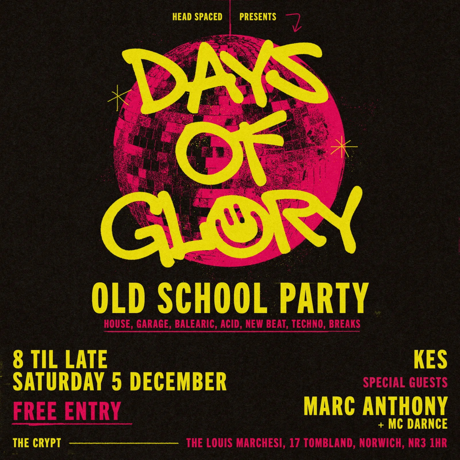 Days of Glory - Old School Party