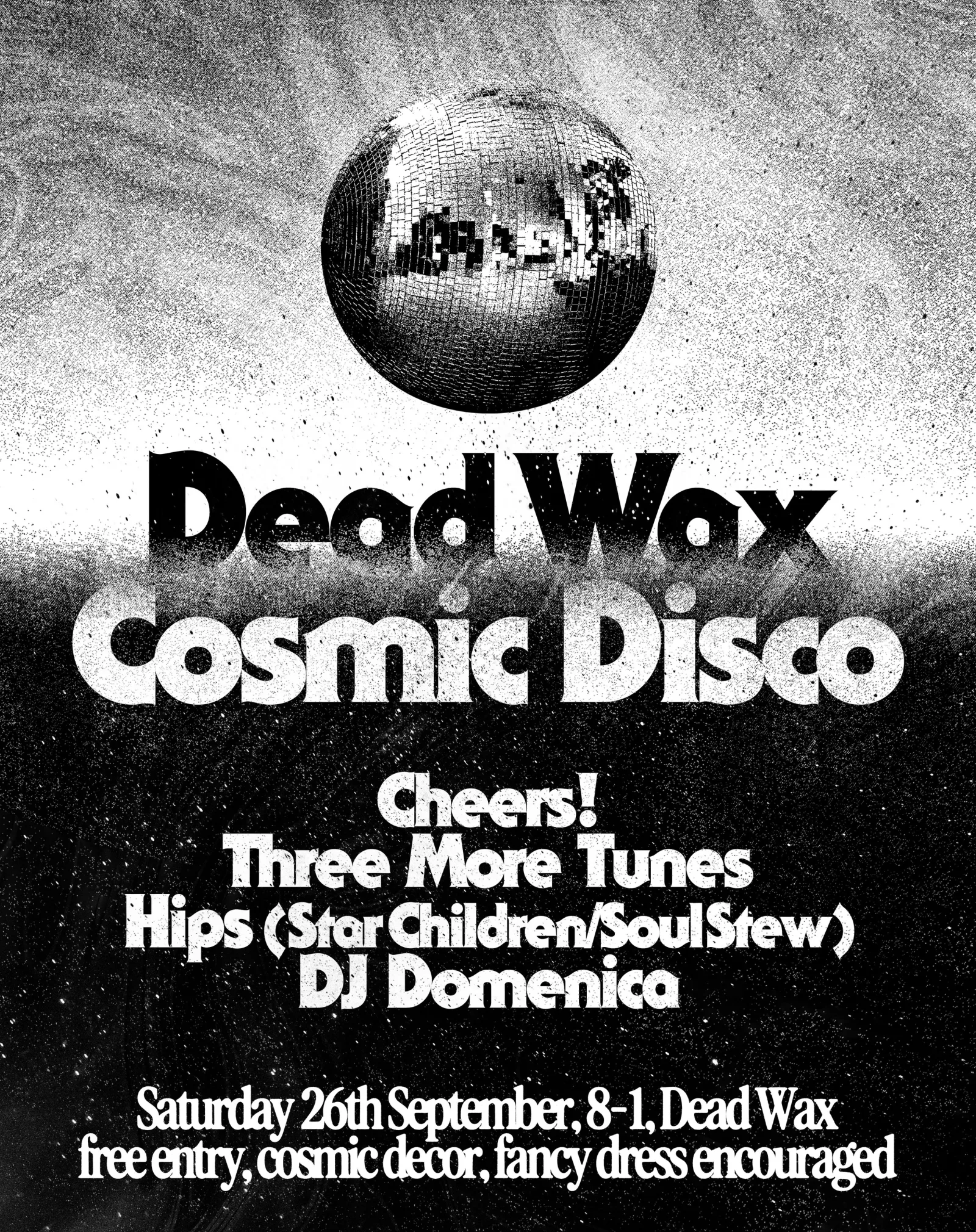 Dead Wax Cosmic Disco