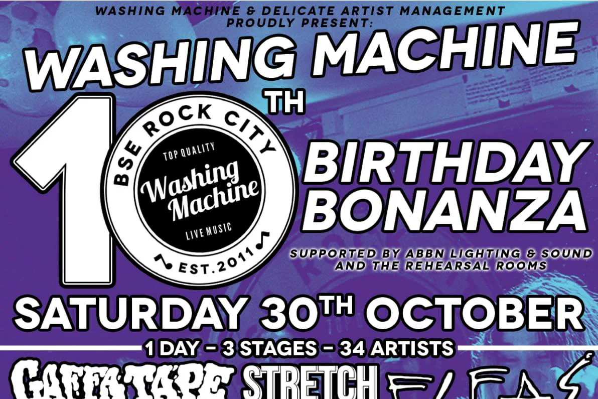 Washing Machine 10TH BIRTHDAY PARTY