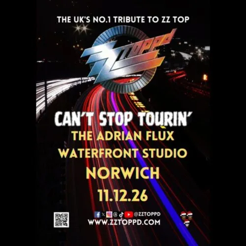 ZZ TOPPD ‘The UK’s No.1 Tribute To ZZ Top’